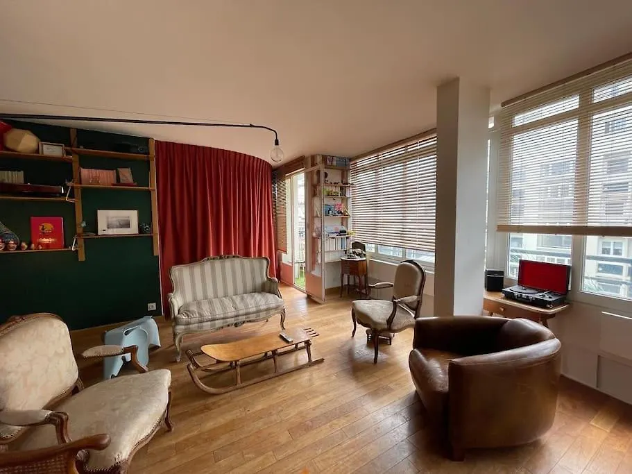 Bel Appartement Montparnasse Paris - Balcon - 4Pax