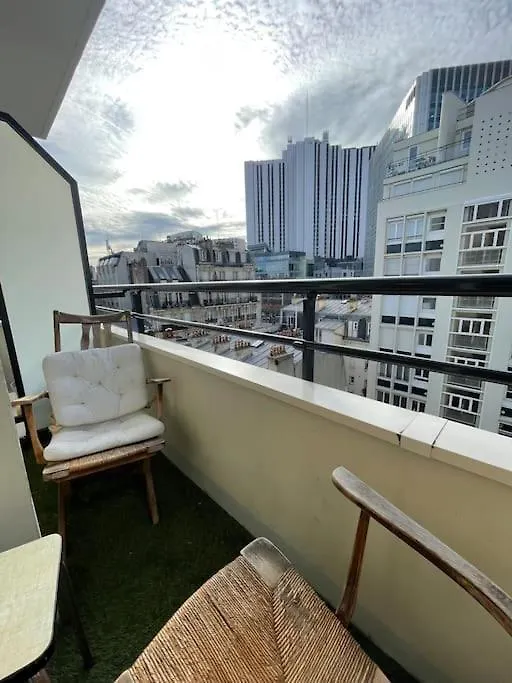 Apartamento Bel Appartement Montparnasse Paris - Balcon - 4Pax